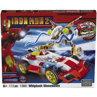 MEGA BLOKS Iron Man 2 Whiplash Showdown Конструктор - 1980