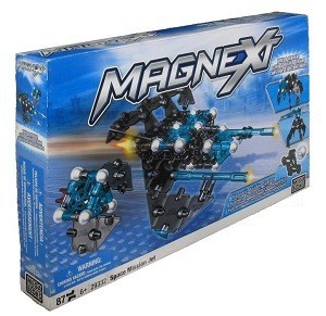 MEGABLOKS MAGNEXT SPACE MISSION JET - 29332 Магнитен Конструктор