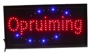 LED РЕКЛАМНА Т&Alpha;БЕЛА - РАЗПРОДАЖБА