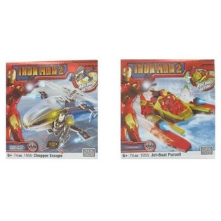 MEGABLOKS Iron Man 2 Превозно средство и фигура