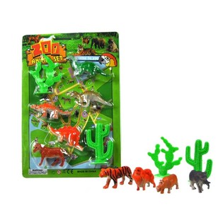 ИГРАЧЕН КОМПЛЕКТ ЗООПАРК (12 бр.)