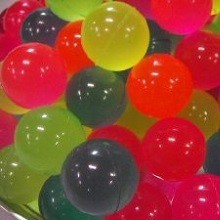 Светещи скачащи топчета 3.5 см (100 бр.)