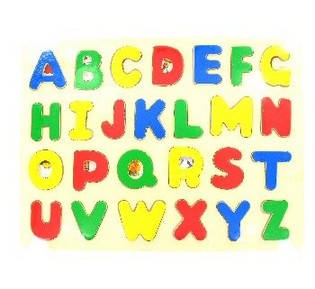 Дървен Пъзел ABCD (6 бр.)