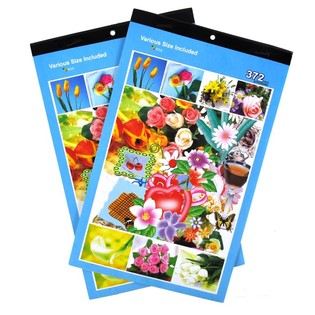 Книжки със Стикери Цветя (12 бр.) *** РАЗПРОДАЖБА - НЕ ЛЕПЯТ ДОБРЕ! ***