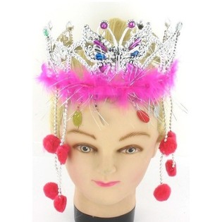 БЛЕСТЯЩА КОРОНА BLING BLING С ПАНДЕЛКИ (12 бр.)