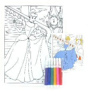 Картини за оцветяване с флумастери (12 бр.)