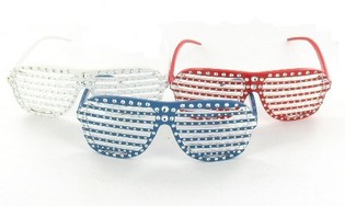 Очила Shutter Shades с Bling Bling (10 бр.)