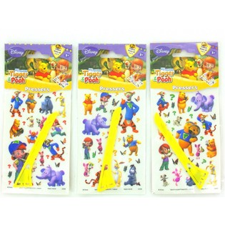 DISNEY СТИКЕРИ ЗА ТЪРКАНЕ ТИГЪР И МЕЧО ПУХ (24 бр.)