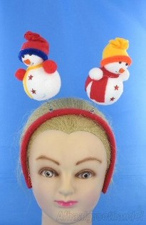 Диадема със снежни човеци (12 бр.)