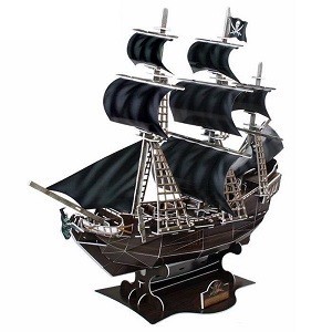 3D Пъзел - Пиратски кораб Queen Anne's Revenge