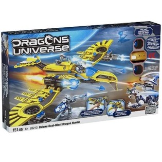 MEGA BLOKS ЛОВЕЦ НА ДРАКОНИ DLUXE DUAL-BLAST