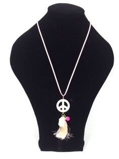 Колие в Стил Ибиса Сьомга Peace Buddha (1 бр)