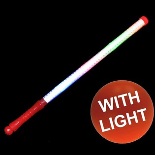 ГОЛЯМА МИГАЩА LED ПРЪЧКА (12 бр.)