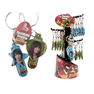 Светещ ключодържател Camp Rock на дисплей (36 бр.)
