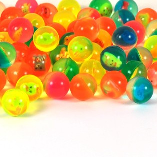 ПОДСКАЧАЩИ ТОПЧЕТА С ЖИВОТНИ 3 CM (100 бр)