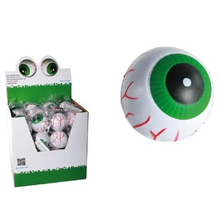 Меки Големи Подскачащи Топчета с Очи, &Oslash;6cm (48 бр.)