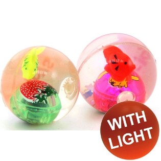 Прозрачни Светещи Подскачащи Топчета с LED (36 бр.)