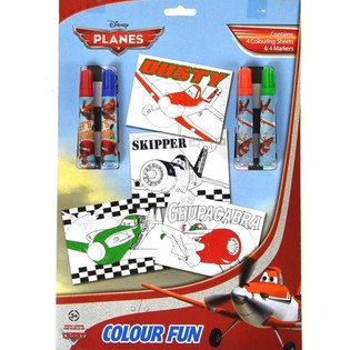 Комплект за рисуване DISNEY PLANES 8 части (24 бр.)