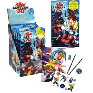 УЧИЛИЩЕН ПОДАРЪЧЕН КОМПЛЕКТ BAKUGAN В ДИСПЛЕЙ (12 бр.)