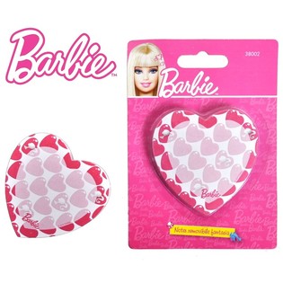 BARBIE БЕЛЕЖНИК ВЪВ ФОРМАТА НА СЪРЦЕ НА КАРТА (6 бр.)