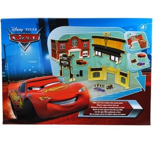 DISNEY CARS - МЕГА ГОЛЯМ ДЪРВЕН КОМПЛЕКТ "НАПРАВИ СВОЙ CARS СЕТ"