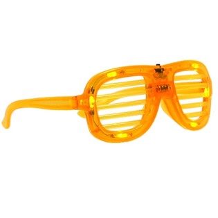 СВЕТЕЩИ ОЧИЛА SHUTTER SHADES - ЦВЯТ: ЖЪЛТ (12 бр.)