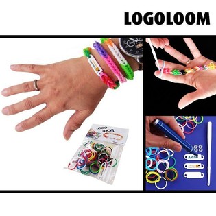 Комплект за Гривни "LOGOLOOM" с Персонализирани Тагове (50 бр.)