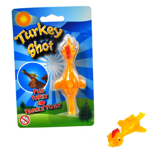 Играчка прашка пуйка на картон (10 бр.)