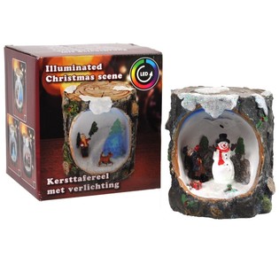 КОЛЕДНА СЦЕНА С LED ОСВЕТЛЕНИЕ (6 бр.)