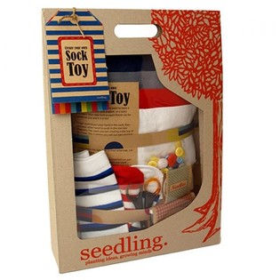 Творчески комплект Seedling - Създай си приятел от чорап