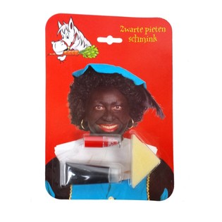 Комплект Гримове Zwarte Piet на Картон (6 бр.)