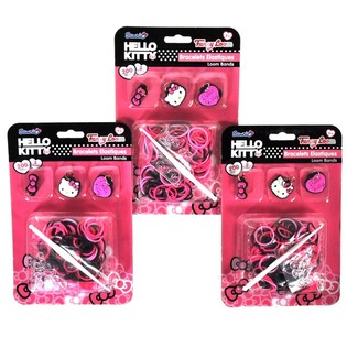 Комплект за Ластични Гривни с Висулки Hello Kitty (12 бр.)