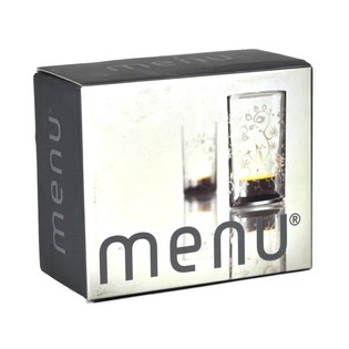 MENU - Поставка за чаени свещи със заскрежен мотив, комплект от 2 части (1 компл.)