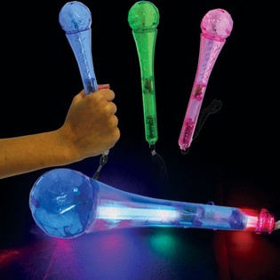Светещ Микрофон Играчка LED (12 бр.)