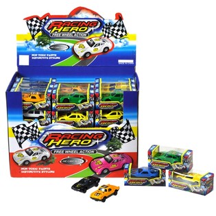Метални Колички Die-Cast в Дисплей (60 бр.)
