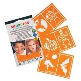 SNAZAROO - 6 Шаблона за Рисуване върху Лице (12 бр.)