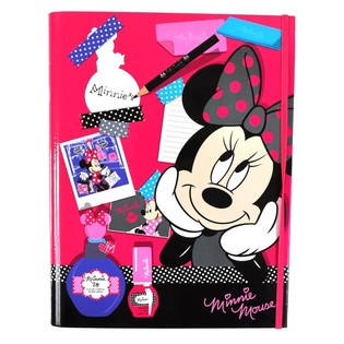 КОМПЛЕКТ ЗА ПИСАНЕ DISNEY MINNIE MOUSE ГРИМ ПОД ФОРМАТА НА КНИГА (3 бр.)