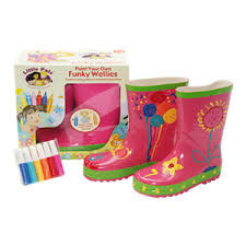 FUNKY WELLIES - ОЦВЕТИ СВОИ СОБСТВЕНИ БОТУШИ - РОЗОВИ / РАЗМЕР: 30