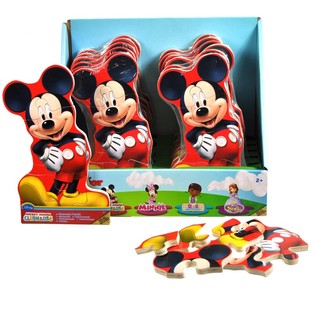 Дървен пъзел Disney Mickey Mouse Clubhouse в дисплей (12 бр.)