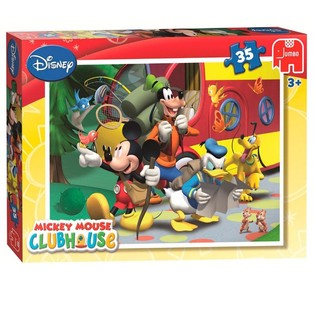 Пъзел Jumbo Disney Mickey Mouse Clubhouse на път 35 части (3 бр.)