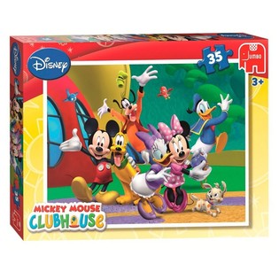 Пъзел Jumbo Disney Мики Маус Clubhouse Групoва Снимка 35 Части (5 бр.)