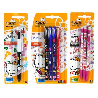 АСОРТИМЕНТ ХИМИКАЛКИ BIC HELLO KITTY НА КАРТОН (12 бр.)