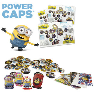 ИЗСТРЕЛВАЧКИ НА ДИСКОВЕ MINIONS POWER CAPS FUN PACK В BLINDBAG (100 бр.)