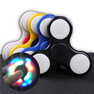 LED FIDGET SPINNERS С ОСВЕТЛЕНИЕ ***ХИТ 2017*** (17 светлини)