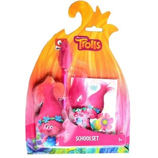 КОМПЛЕКТ ЗА ПИСАНЕ TROLLS SLAMMER 3 ЧАСТИ (12 бр.)