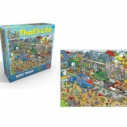 Пъзел That&rsquo;s Life - ЖП гара, 1000 части (1 бр.)