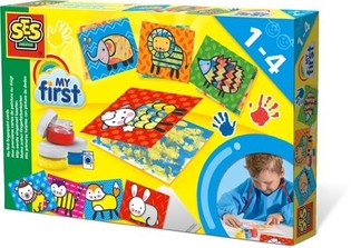 SES My First - Моите първи карти за рисуване с пръсти (1 бр.)