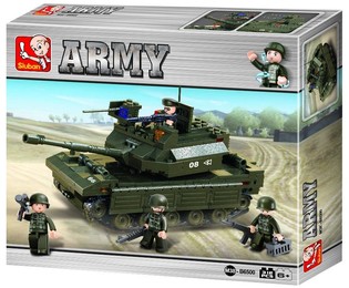 Слубан Танк M38-B6500 Армия Конструктор (1 бр.)
