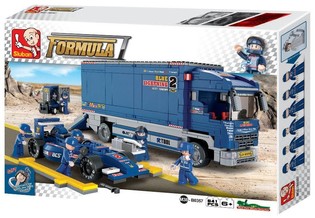 Камион Sluban F1 Формула 1 M38-B0357 (1 бр.)