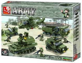 Конструктор Sluban Army M38-B0311 (1001 части)